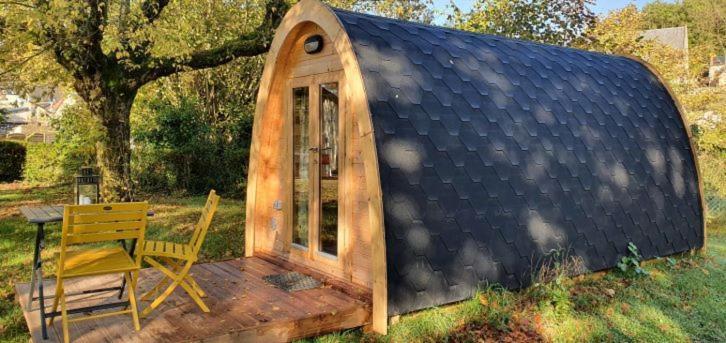 Cabane 2/3 Pers Au Camping Les Patis Nazelles-Negron Dış mekan fotoğraf
