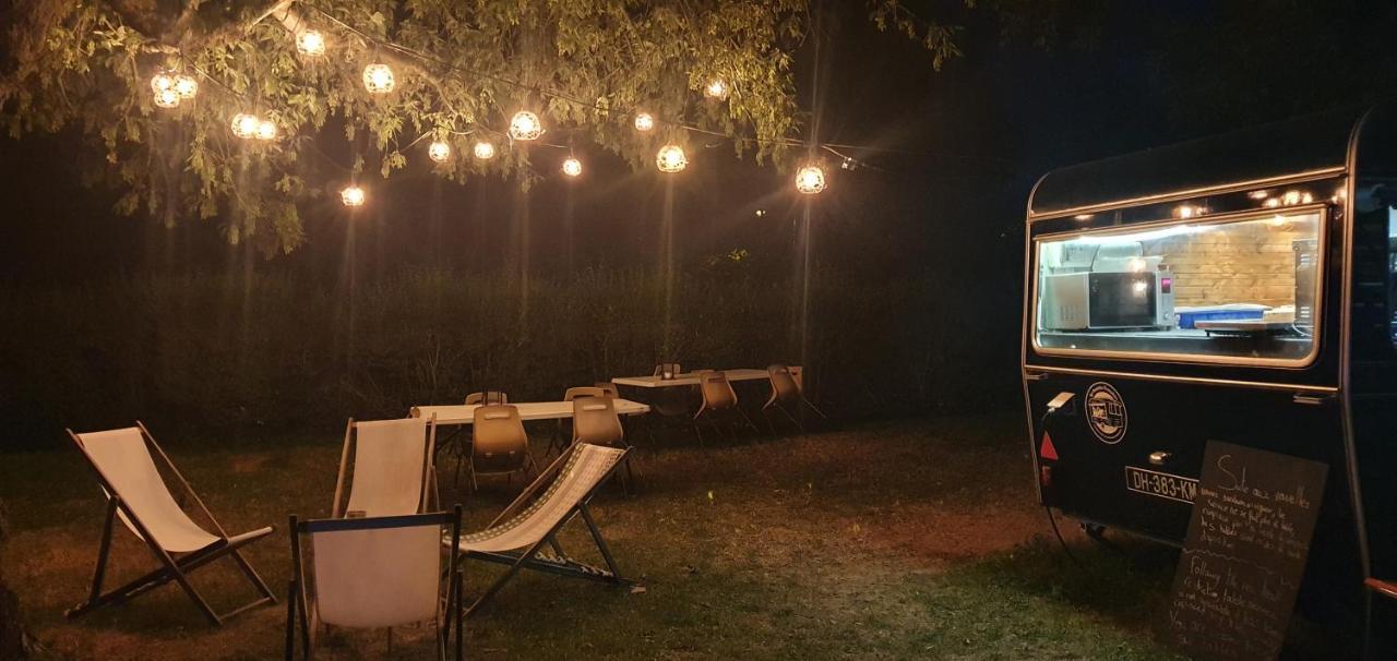 Cabane 2/3 Pers Au Camping Les Patis Nazelles-Negron Dış mekan fotoğraf
